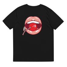 Load image into Gallery viewer, Cherry Girlie- Unisex organic cotton t-shirt