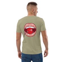 Load image into Gallery viewer, Cherry Girlie- Unisex organic cotton t-shirt