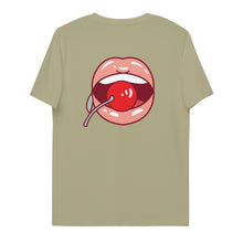 Load image into Gallery viewer, Cherry Girlie- Unisex organic cotton t-shirt
