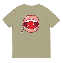 Load image into Gallery viewer, Cherry Girlie- Unisex organic cotton t-shirt