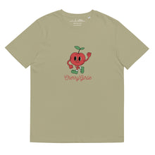 Load image into Gallery viewer, Cherry Girlie- Unisex organic cotton t-shirt