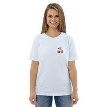 Load image into Gallery viewer, CHERRY CHERRY- Unisex organic cotton t-shirt