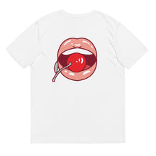 Load image into Gallery viewer, Cherry Girlie- Unisex organic cotton t-shirt