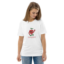 Load image into Gallery viewer, Cherry Girlie- Unisex organic cotton t-shirt