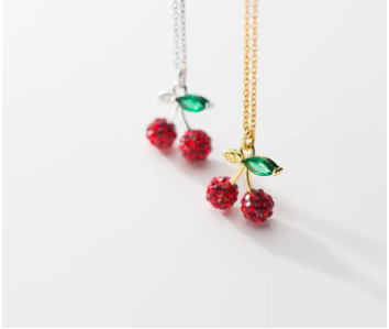 858 Farmers Market Collection- Fruity Necklace