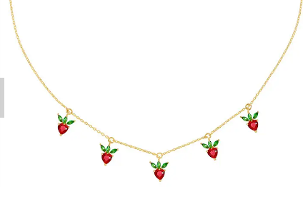 858 Farmers Market Collection- Fruity Necklace