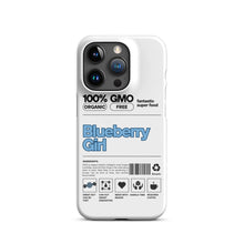 Load image into Gallery viewer, Blueberry Girl Ingredient List iPhone® Case
