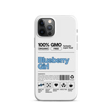 Load image into Gallery viewer, Blueberry Girl Ingredient List iPhone® Case
