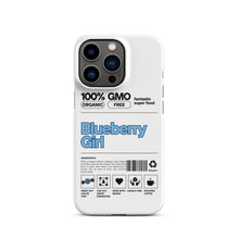 Load image into Gallery viewer, Blueberry Girl Ingredient List iPhone® Case
