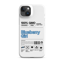 Load image into Gallery viewer, Blueberry Girl Ingredient List iPhone® Case
