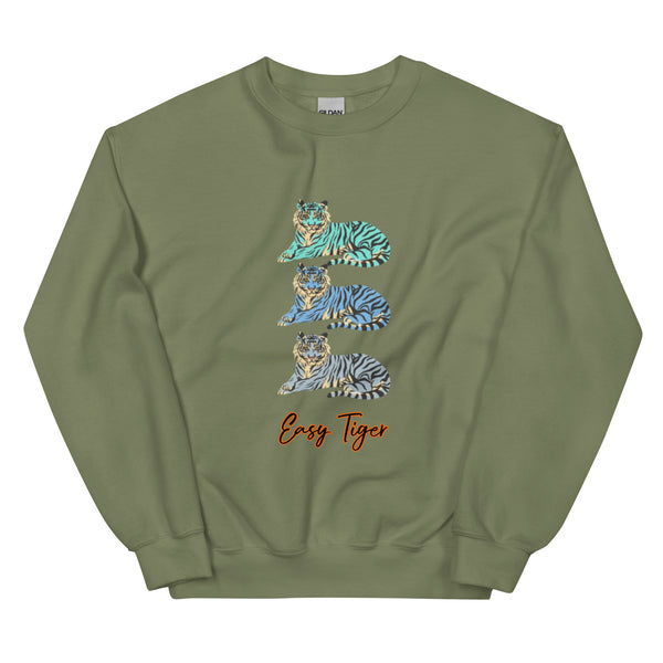 Multi Easy Tiger Unisex Sweatshirt