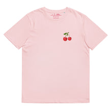 Load image into Gallery viewer, CHERRY CHERRY- Unisex organic cotton t-shirt
