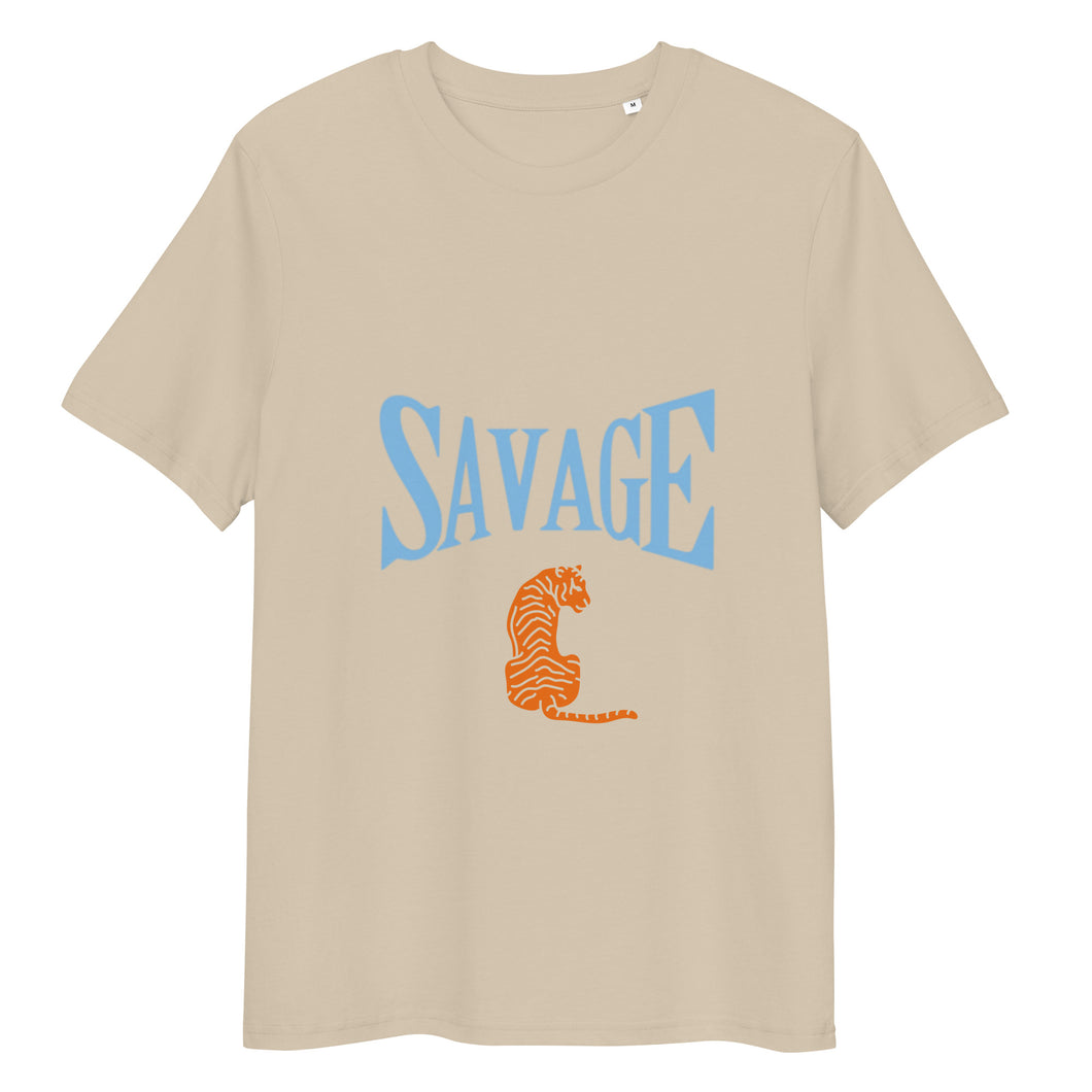 Savage Tiger organic cotton t-shirt