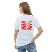 Load image into Gallery viewer, CHERRY CHERRY- Unisex organic cotton t-shirt
