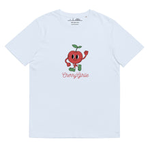 Load image into Gallery viewer, Cherry Girlie- Unisex organic cotton t-shirt
