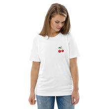 Load image into Gallery viewer, CHERRY CHERRY- Unisex organic cotton t-shirt
