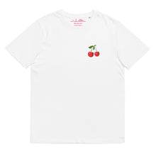 Load image into Gallery viewer, CHERRY CHERRY- Unisex organic cotton t-shirt
