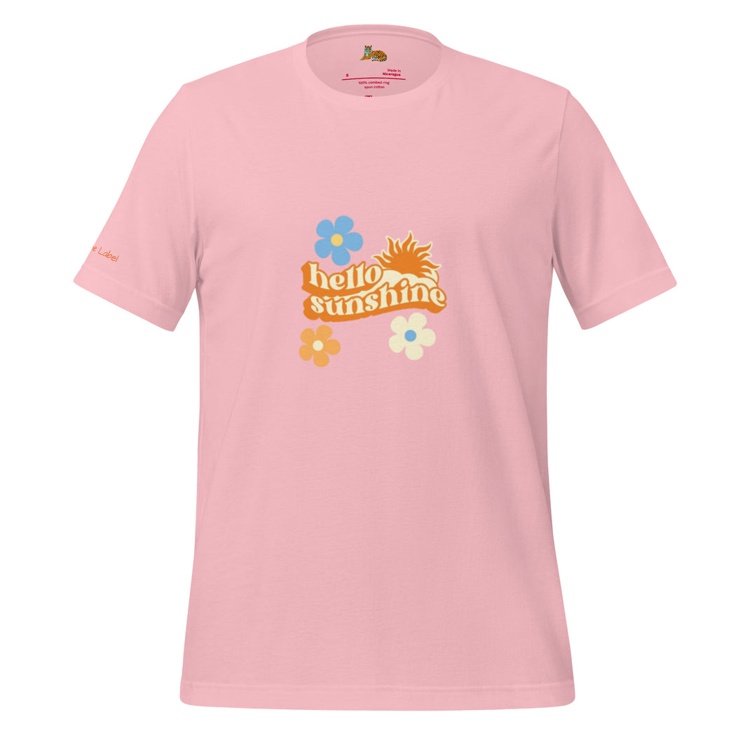 Hello Sunshine Unisex t-shirt