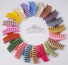 Load image into Gallery viewer, Matte Candy Color Hair Clips (Customized Sparkle)
